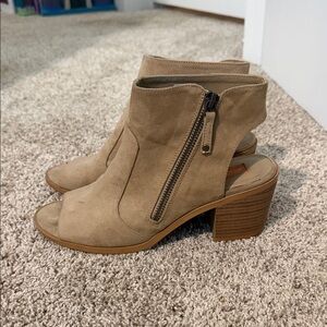 Tan Suede Ankle Boots